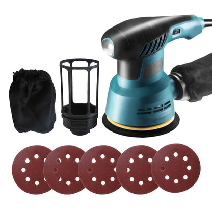 Sander Machine Random Orbit Sander 300W Orbital Sander with 6 Variable Speeds