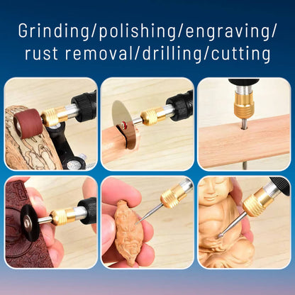 Mini Drill Electric Carving Pen 5 Variable Speed Rotary Tools Kit Engraver